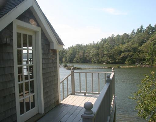 132 Junction Road Westport Island, ME 04578 - Photo 5 of 25 Other. Deck of Boathouse/Studio