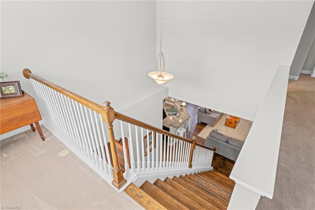 6291 Armsburg Road Clemmons, NC 27012 - Photo 33 of 50 Stairs to main level