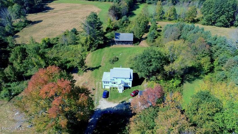 457 Horrigan Road Clarksburg, MA 01247 - Photo 28 of 32 an aerial view of a house with a yard