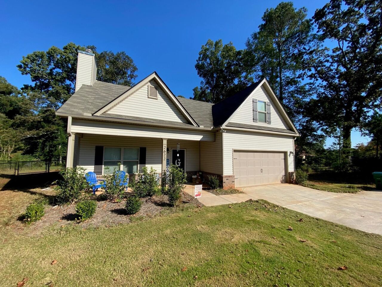 2622 Rat Kinney Road Statham, GA 30666 - Photo 1 of 1 a front view of a house with a yard