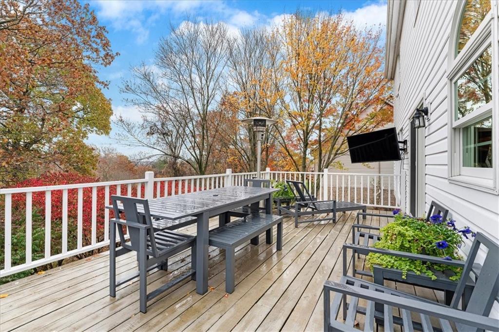 Undisclosed Address Gibsonia, PA 15044 - Photo 30 of 35 a view of a balcony with chairs
