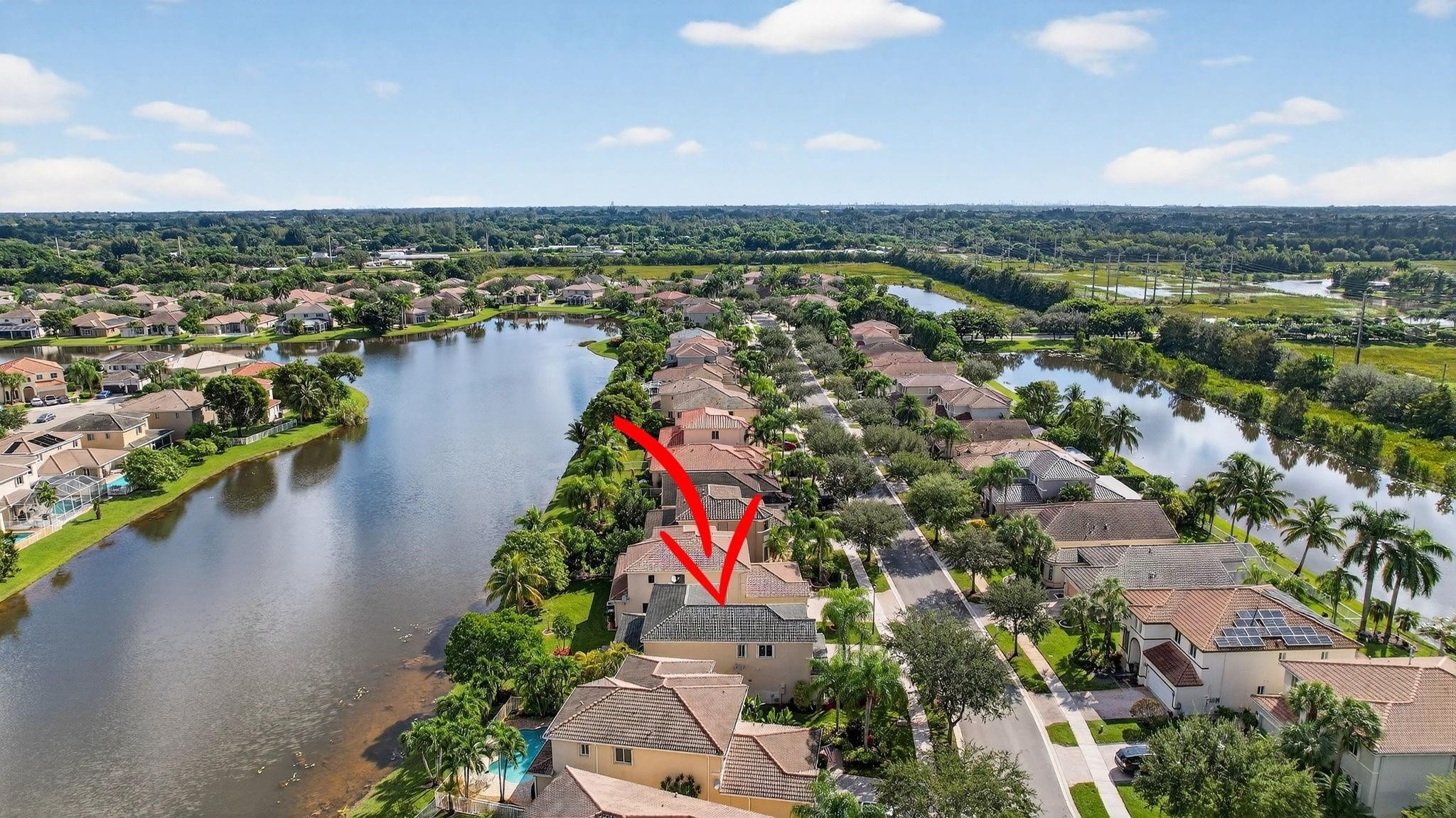 19427 Southwest 65th Street Fort Lauderdale, FL 33332 - Photo 51 of 56 an aerial view of a city