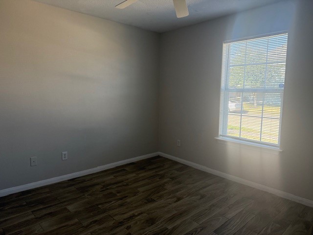5419 Quail Cove Lane Houston, TX 77053 - Photo 12 of 13 an empty room with wooden floor and windows