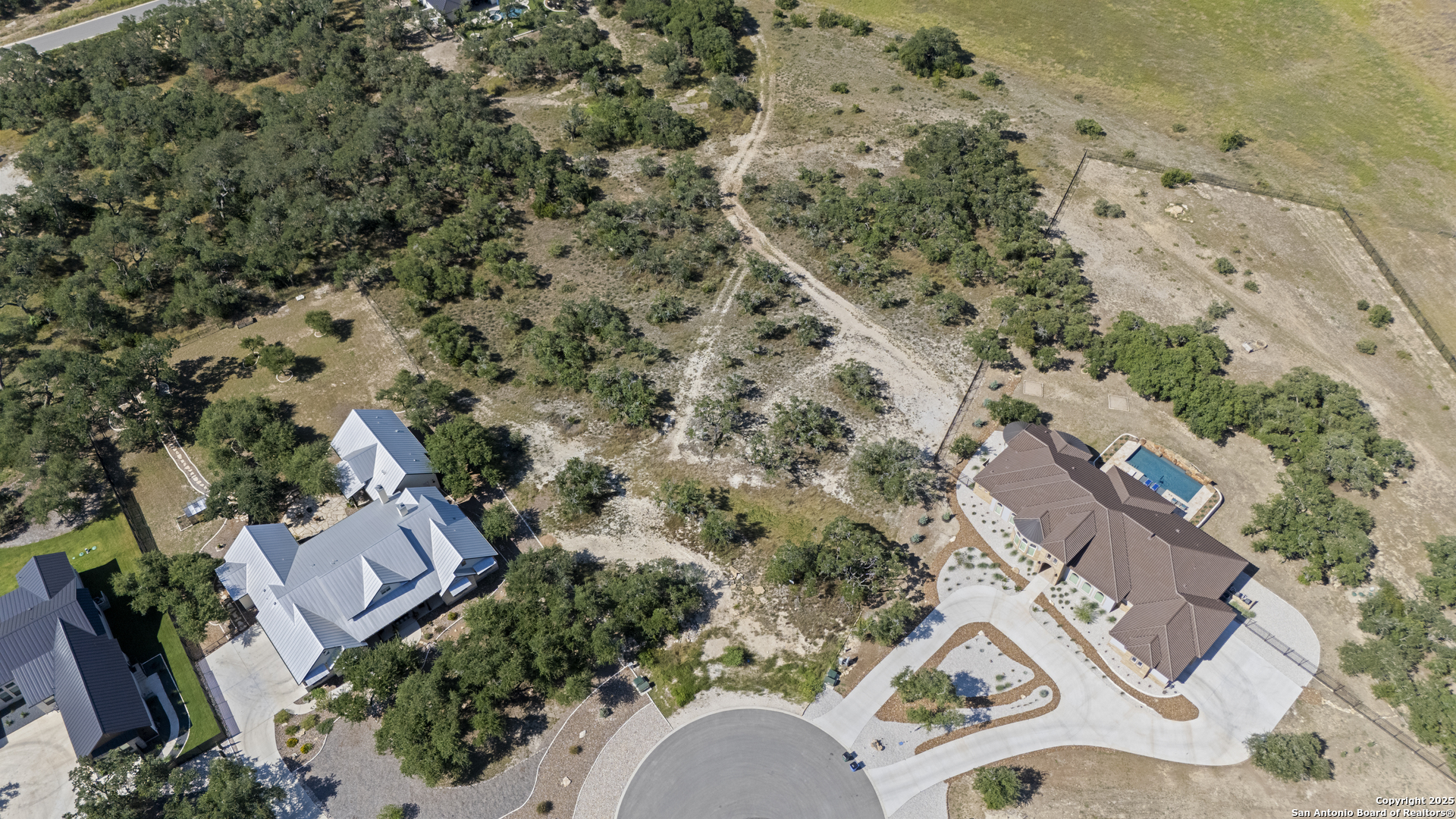 749 Johanna Rdg Road Bulverde, TX 78163 - Photo 14 of 26 an aerial view of house with yard