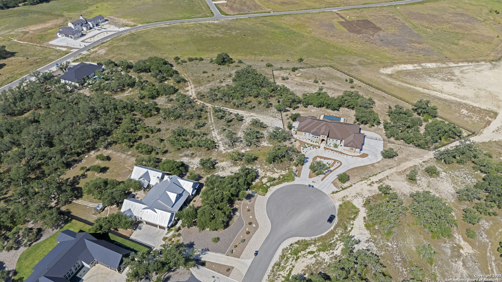 749 Johanna Rdg Road Bulverde, TX 78163 - Photo 4 of 26 an aerial view of a house with a yard