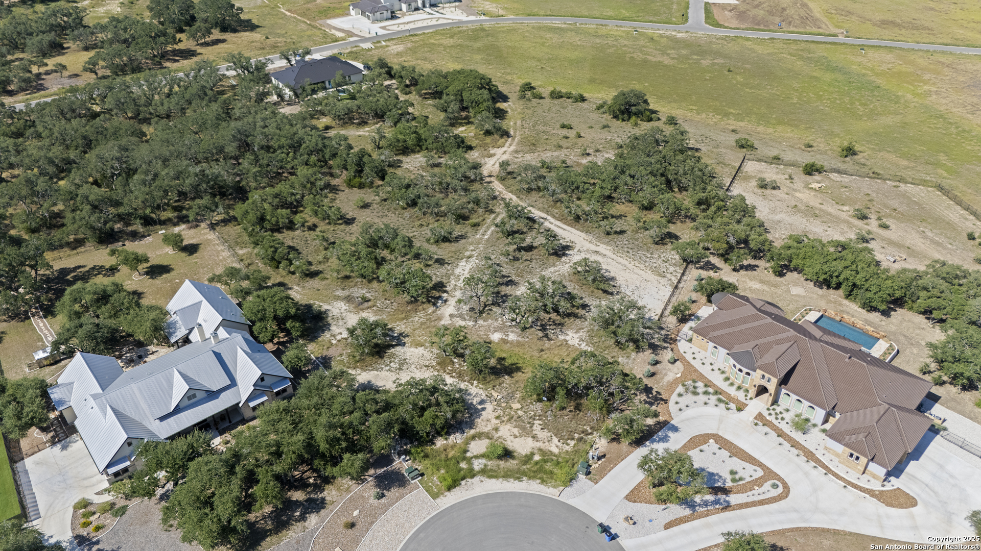 749 Johanna Rdg Road Bulverde, TX 78163 - Photo 7 of 26 an aerial view of a house with a yard