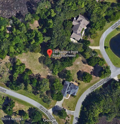 240 Genoe's Point Road Southwest Supply, NC 28462 - Photo 7 of 10 Aerial 240 Genoes Pt. Rd