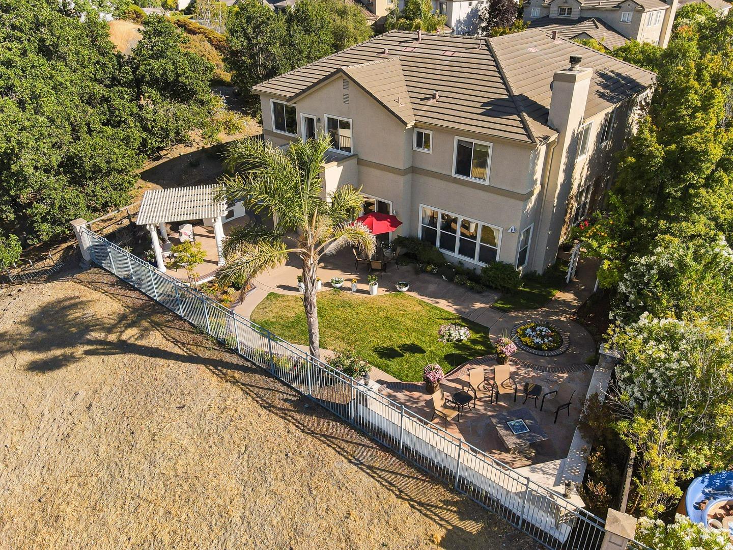 5793 Cannes Place San Jose, CA 95138 - Photo 18 of 29 an aerial view of a house with a yard