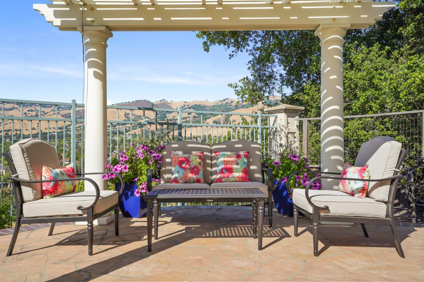 5793 Cannes Place San Jose, CA 95138 - Photo 21 of 29 a outdoor living space with furniture and a potted plant