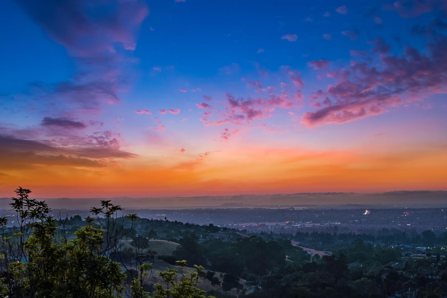 5793 Cannes Place San Jose, CA 95138 - Photo 27 of 29 a view of a city with sunset view