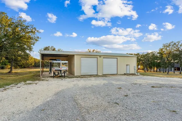 a view of a terrace with a lake view