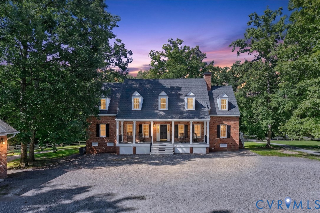 1108 Shallow Well Road Manakin-Sabot, VA 23103 - Photo 7 of 86 Brick exterior with a prominent front porch, multi