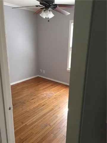 wooden floor in an empty room