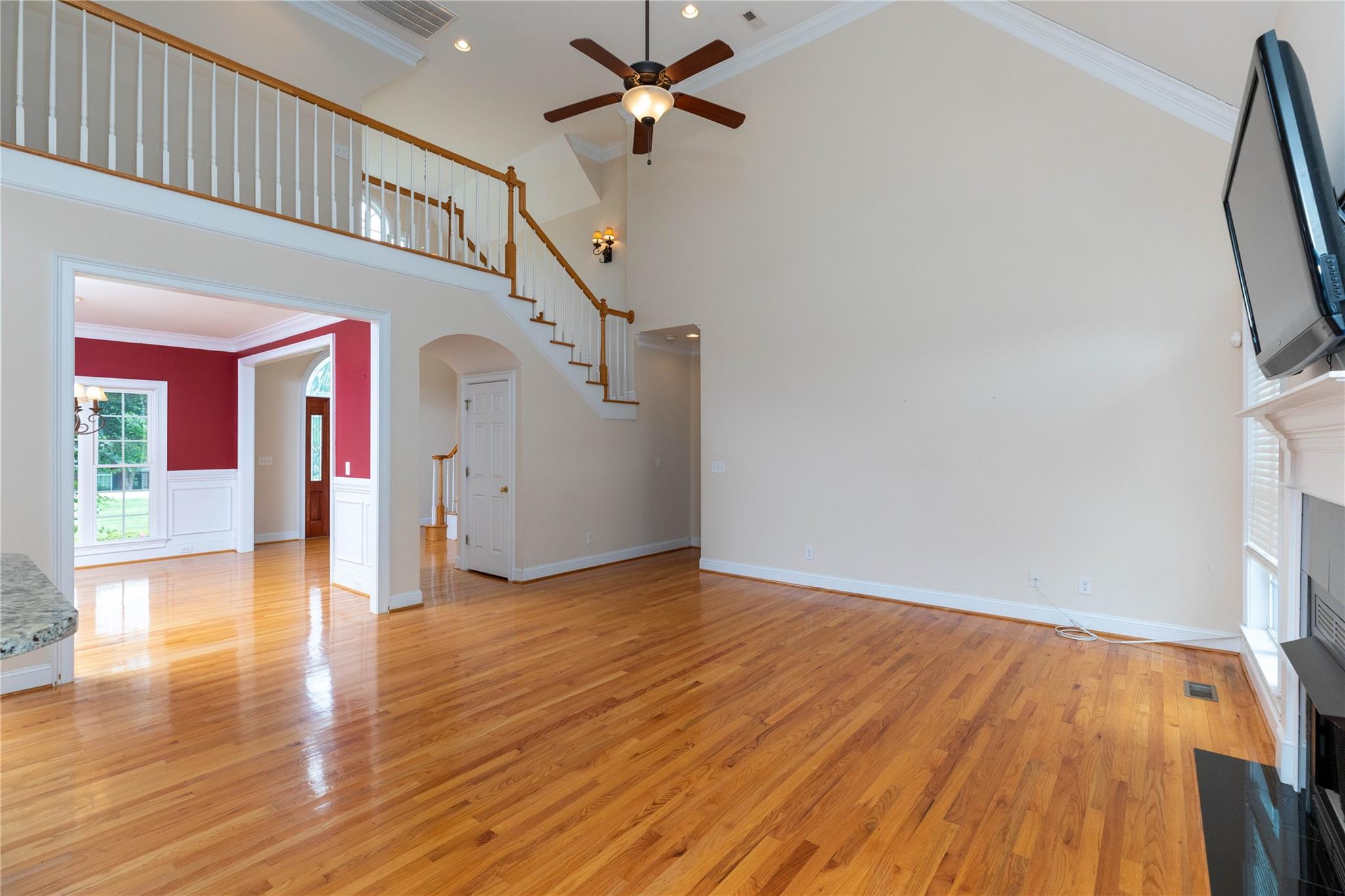 533 Mason Dickson Road York, SC 29745 - Photo 12 of 48 wooden floor in an empty room with a window