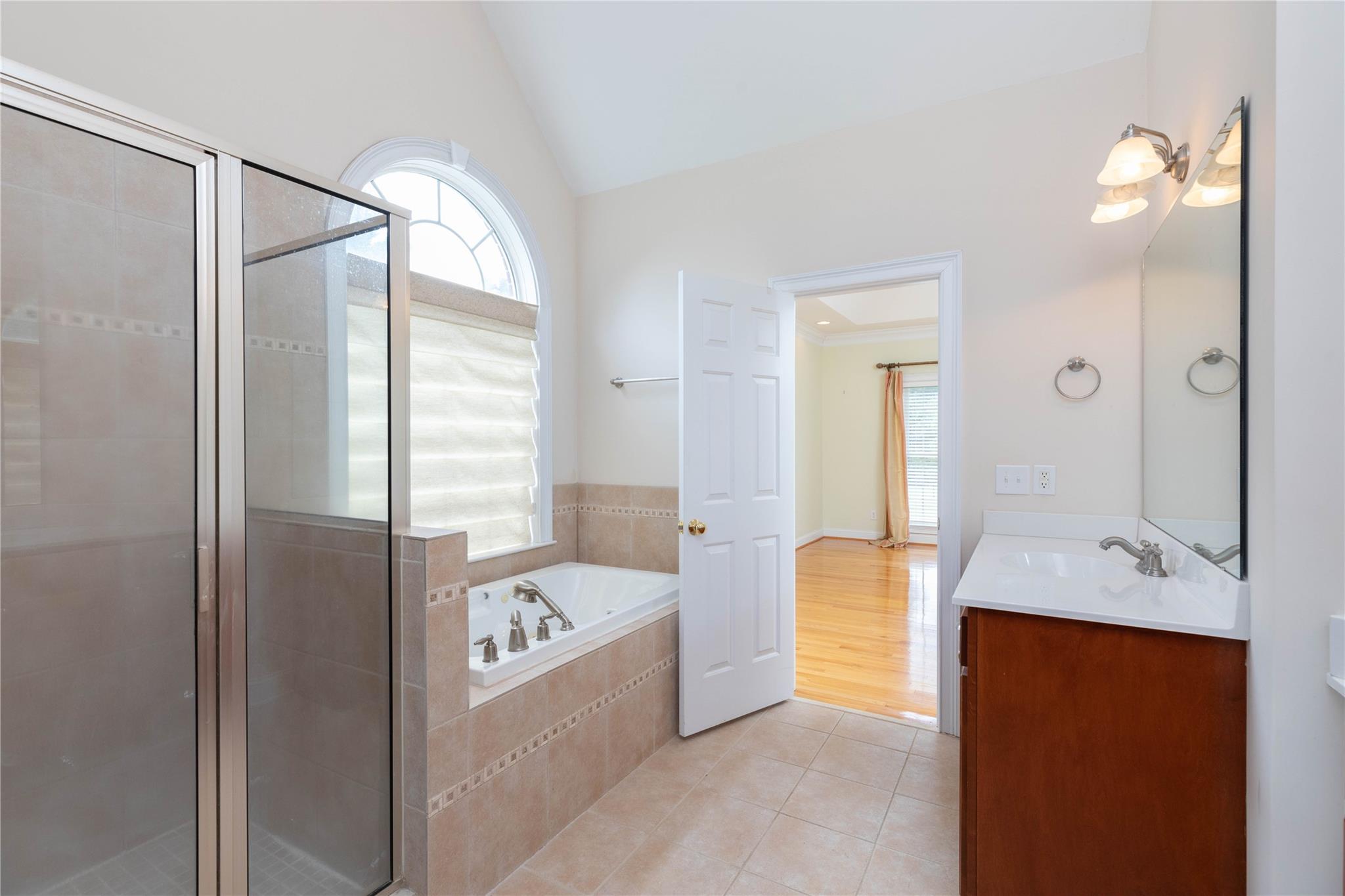 533 Mason Dickson Road York, SC 29745 - Photo 26 of 48 a bathroom with a tub sink and mirror
