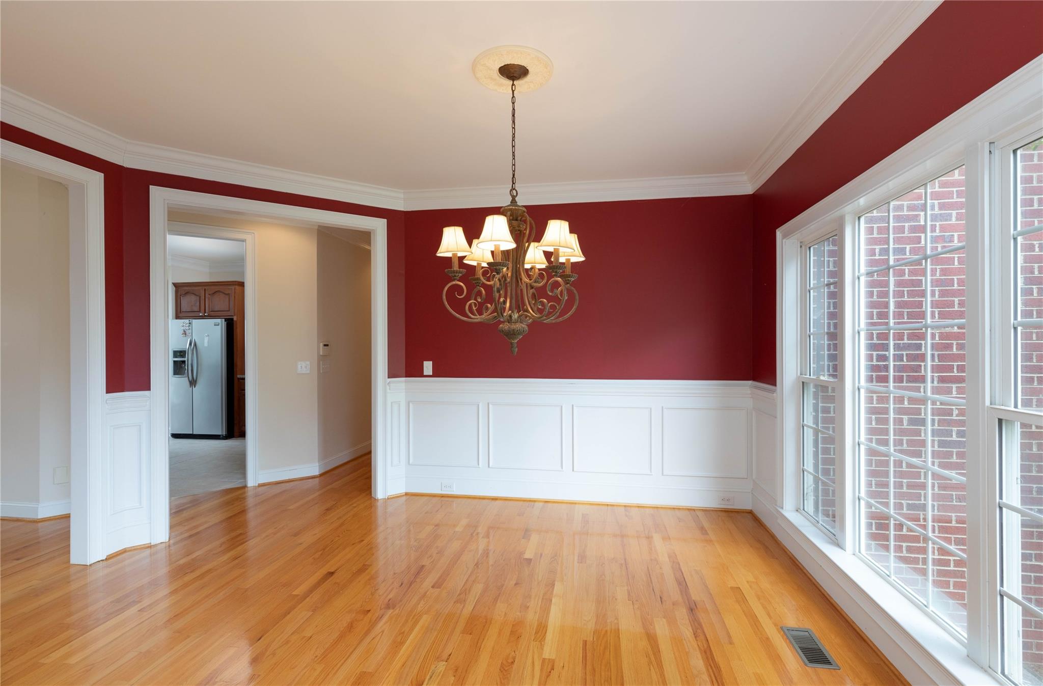 533 Mason Dickson Road York, SC 29745 - Photo 10 of 48 a view of empty room with window and wooden floor