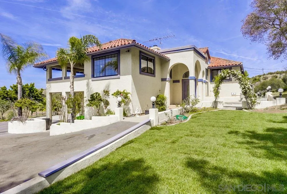 3690 Lupine Lane Fallbrook, CA 92028 - Photo 2 of 37 a front view of house with a garden