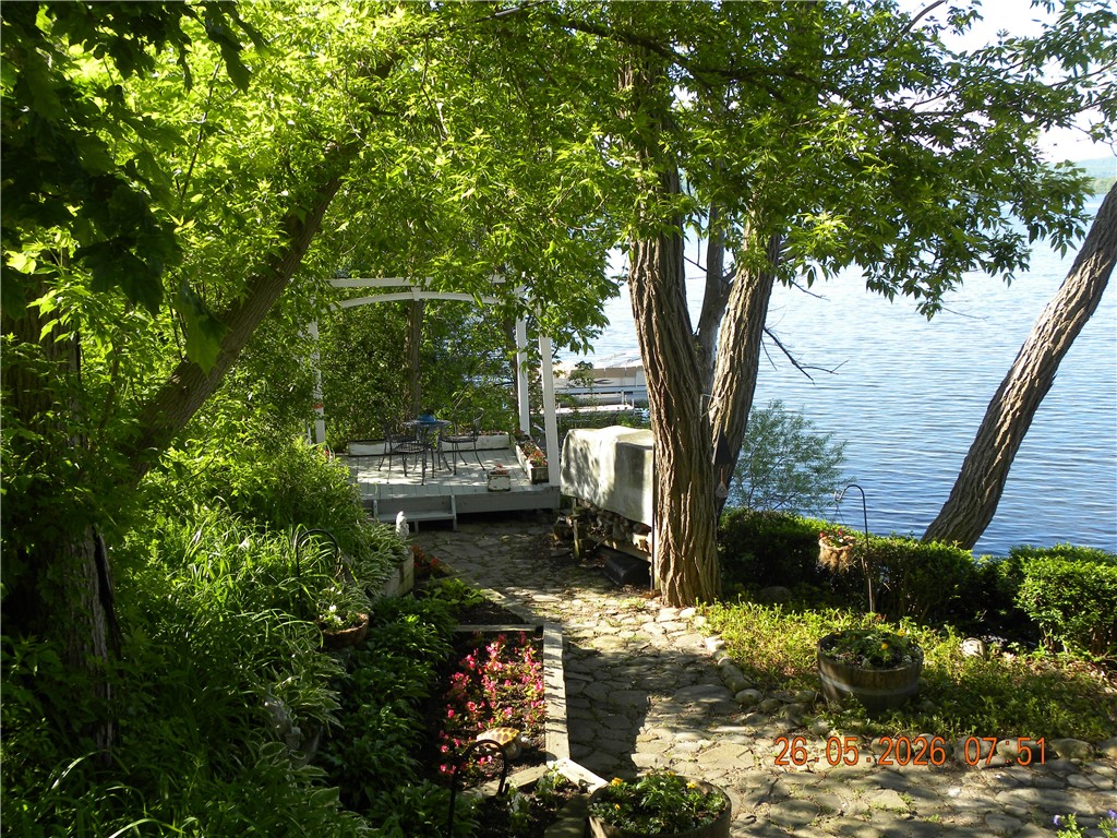 3763 Lamoka Lake Road Tyrone, NY 14815 - Photo 2 of 25 Raised garden with Gazebo
