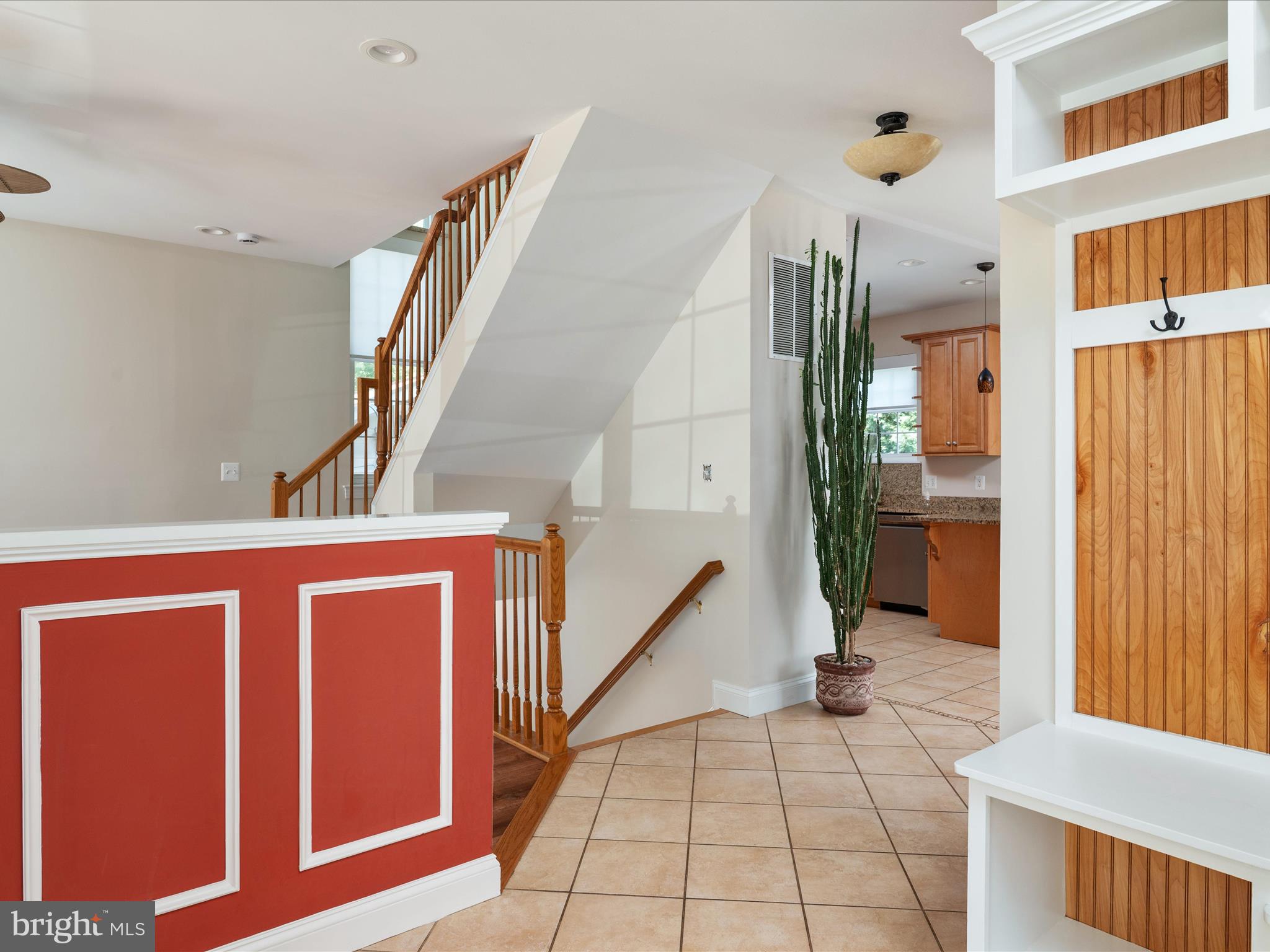 23 Elm Road Riva, MD 21140 - Photo 15 of 66 a view of hallway with stairs and a large window
