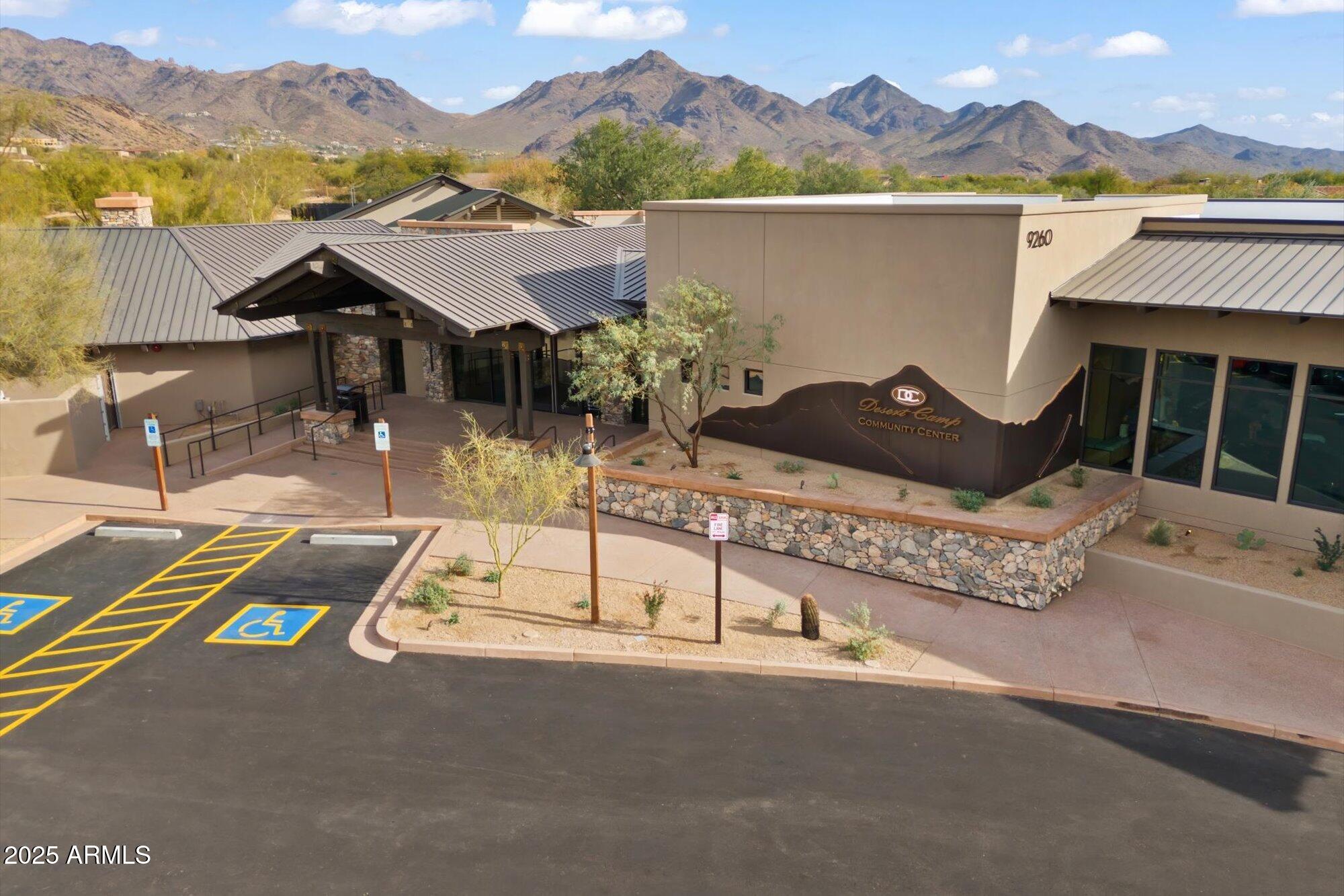 8883 East Mountain Spring Road Scottsdale, AZ 85255 - Photo 42 of 48 a terrace of a house with outdoor space