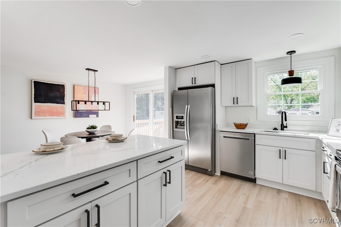1905 Reagan Road Henrico, VA 23228 - Photo 15 of 41 Kitchen featuring stainless steel appliances, sink