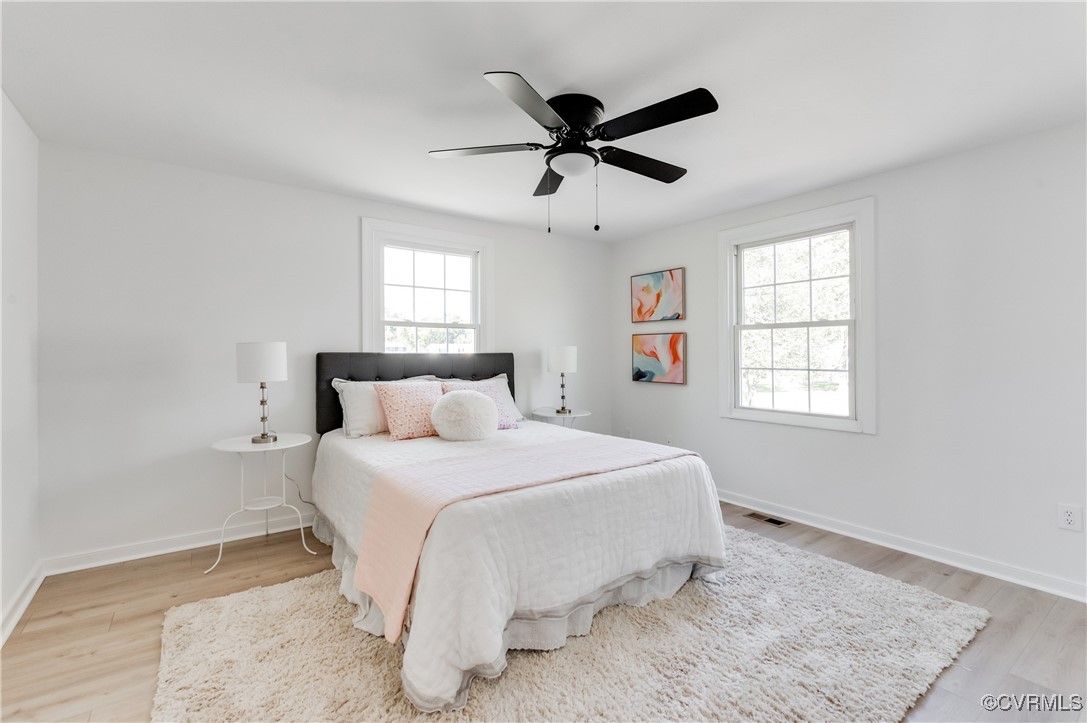 1905 Reagan Road Henrico, VA 23228 - Photo 27 of 41 Bedroom with light hardwood / wood-style flooring,