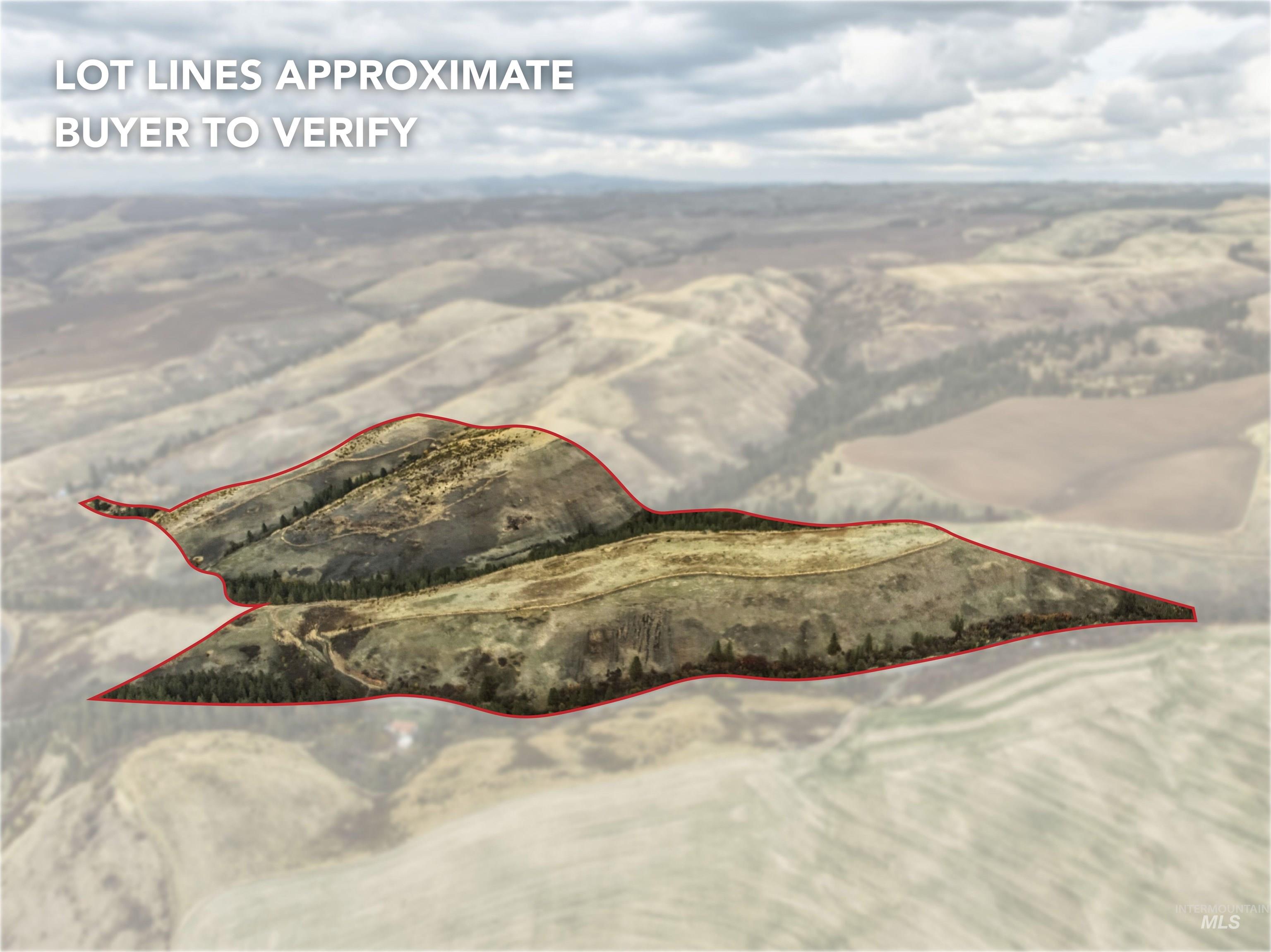 Tbd Tbd Kettenbach Grade Culdesac, ID 83524 - Photo 10 of 26 Aerial view of property's location with property boundaries highlighted