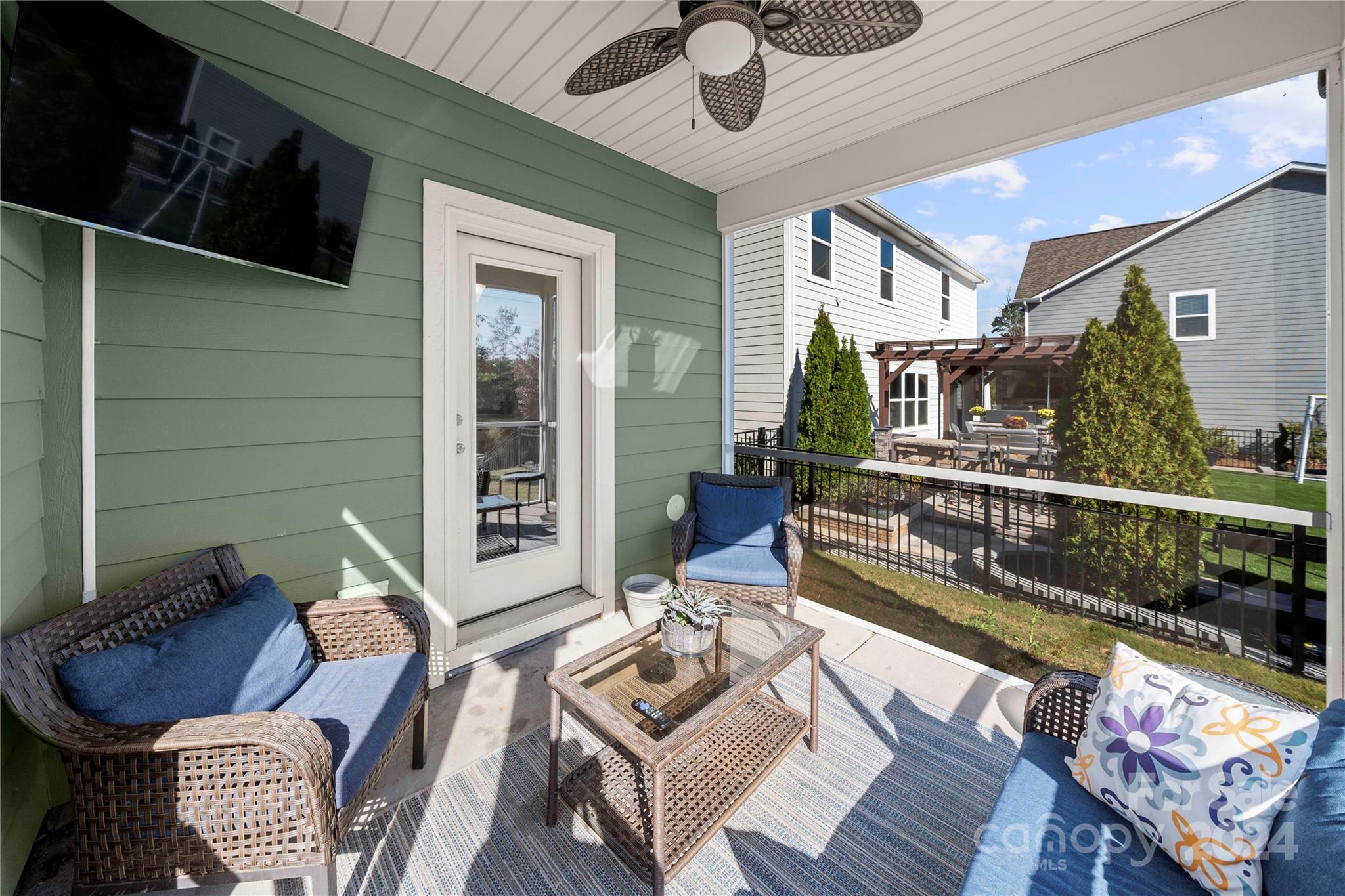 1568 Whitman Court York, SC 29745 - Photo 39 of 40 a living room with furniture and a wooden floor