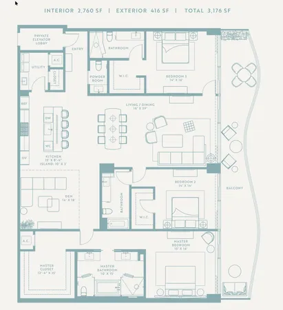 $18,500 | 900 North Ocean Boulevard, Unit 802, Pompano Beach, FL 33062