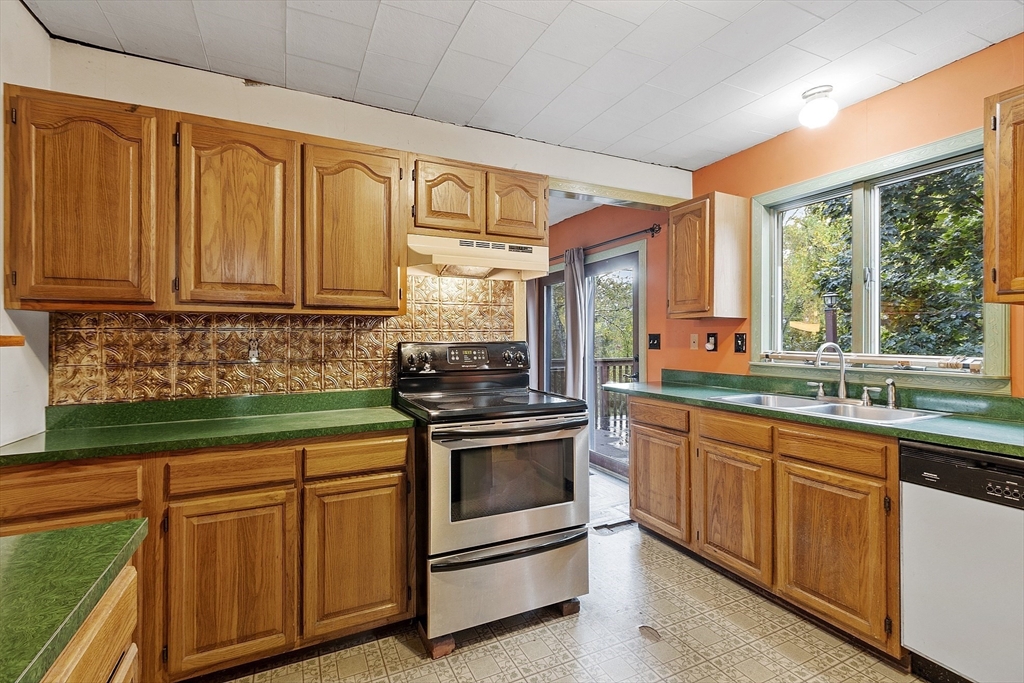 150 Brickyard Road Athol, MA 01331 - Photo 12 of 33 a kitchen with stainless steel appliances granite countertop a sink and cabinets