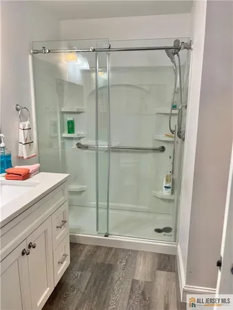 a bathroom with a sink and a toilet