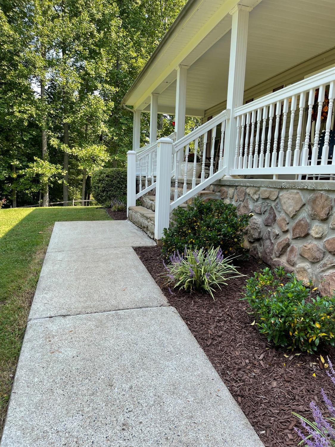755 Bearfield Road Amherst, VA 24521 - Photo 21 of 98 a view of a house with a yard