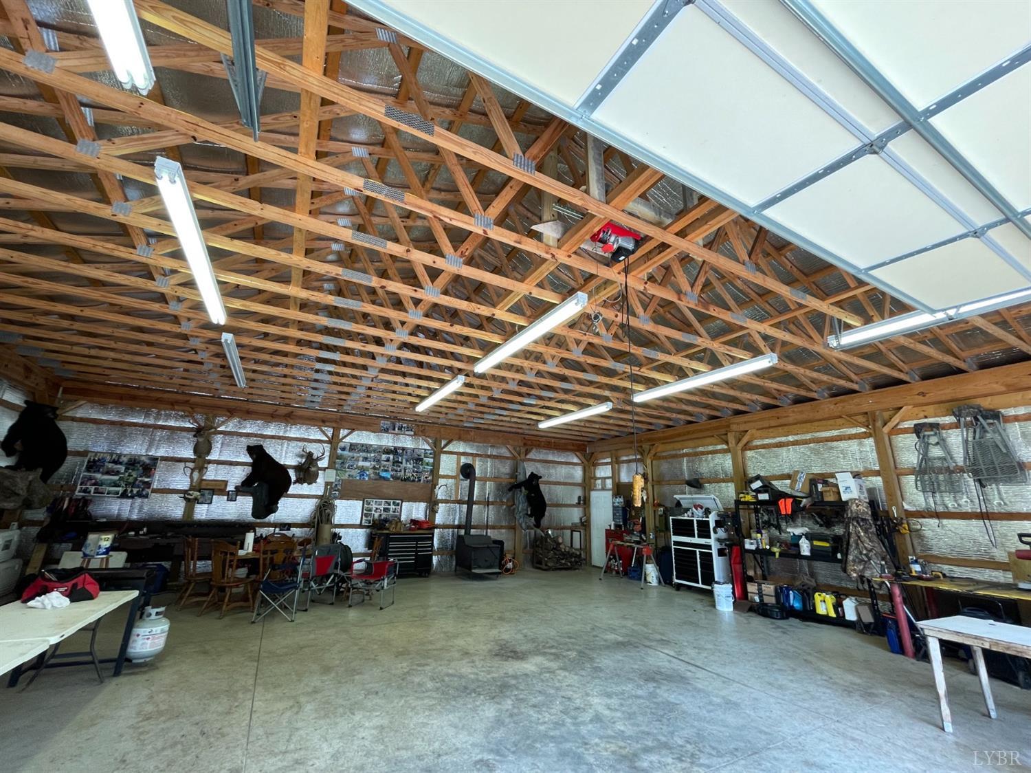 755 Bearfield Road Amherst, VA 24521 - Photo 92 of 98 a view of a garage with storage and utility