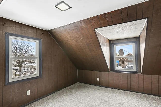 a view of an front door