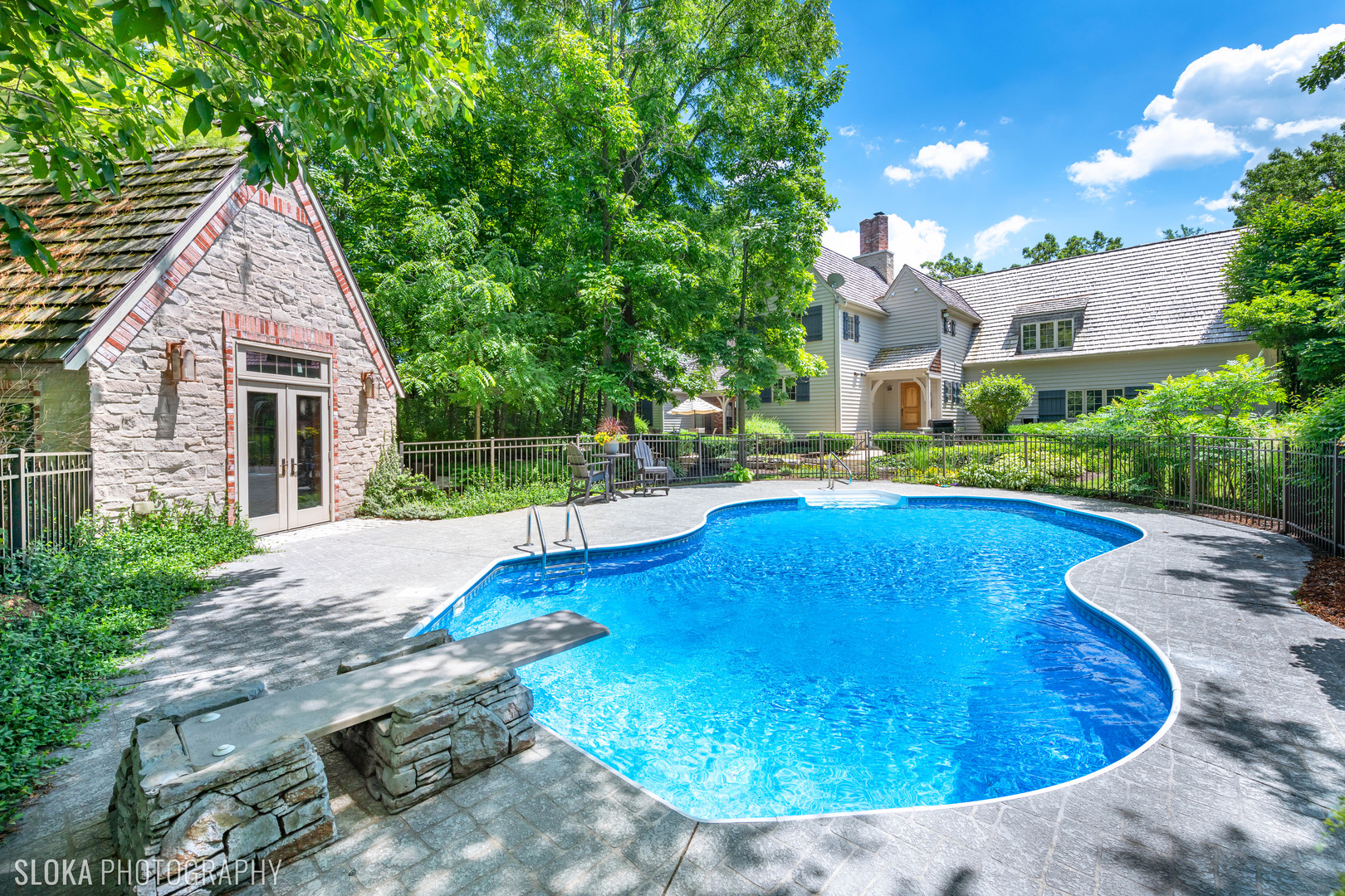 7812 East Tryon Grove Road Richmond, IL 60071 - Photo 3 of 55 a view of a house with swimming pool