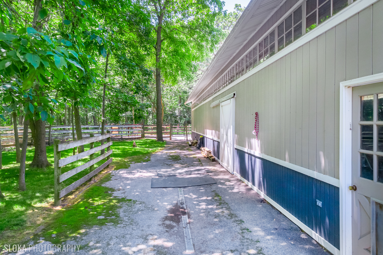 7812 East Tryon Grove Road Richmond, IL 60071 - Photo 40 of 55 a view of a backyard with pathway