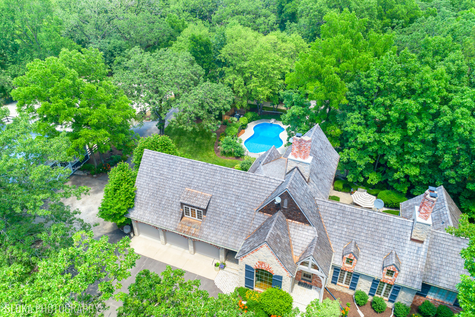 7812 East Tryon Grove Road Richmond, IL 60071 - Photo 49 of 55 an aerial view of a house