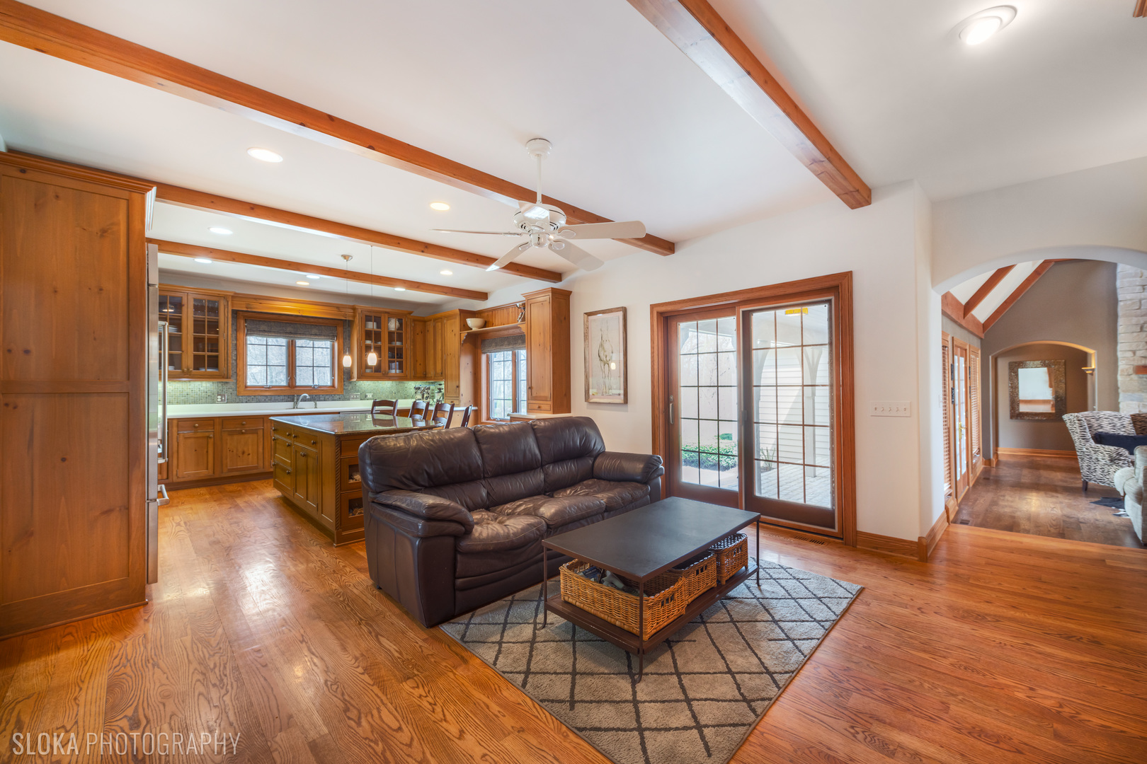 7812 East Tryon Grove Road Richmond, IL 60071 - Photo 10 of 55 a living room with furniture and a wooden floor