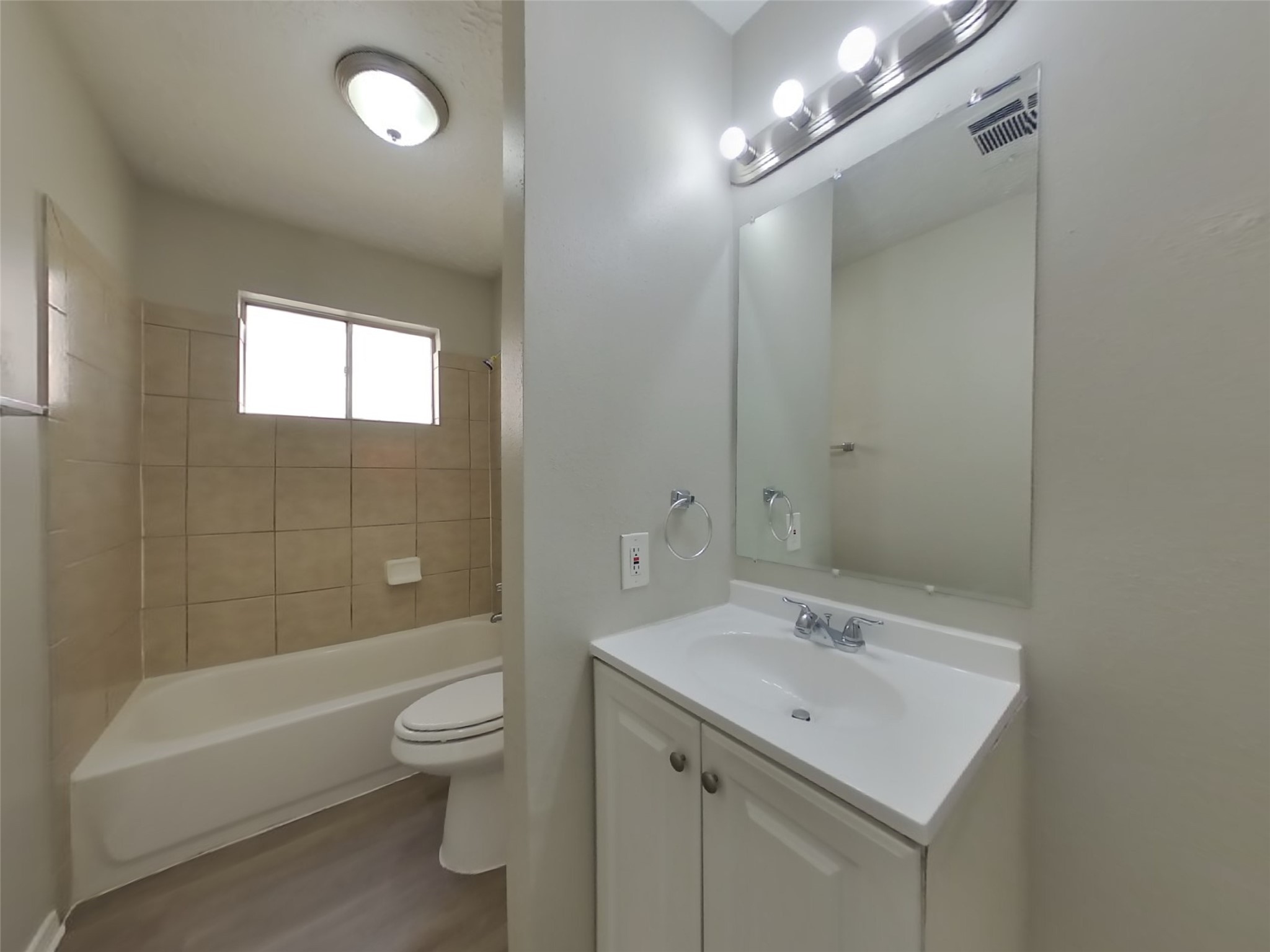 4511 Burkegate Drive Spring, TX 77373 - Photo 17 of 20 a bathroom with a sink a toilet and shower