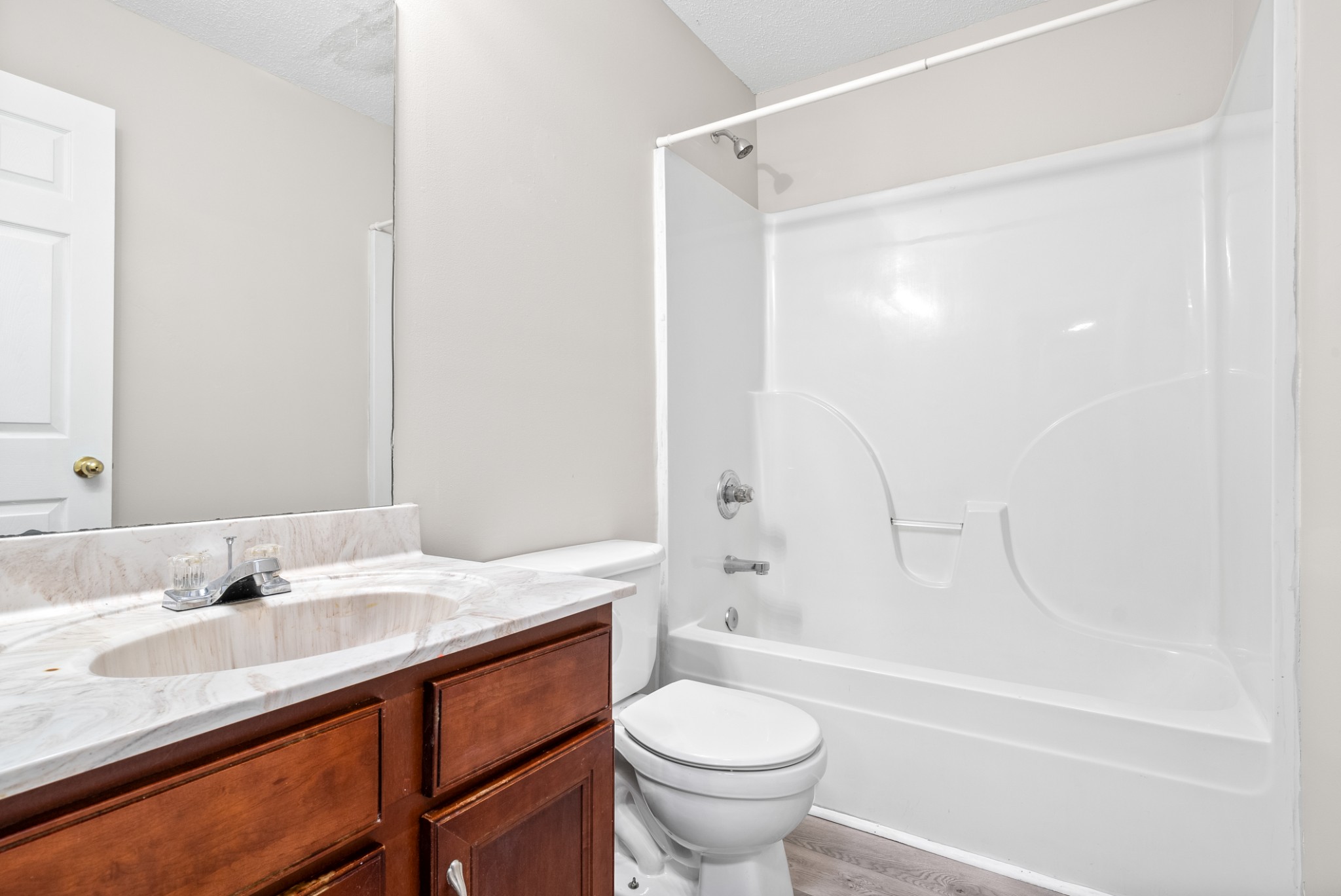 103 Meridians Way Oak Grove, KY 42262 - Photo 21 of 32 a bathroom with a granite countertop sink toilet and shower