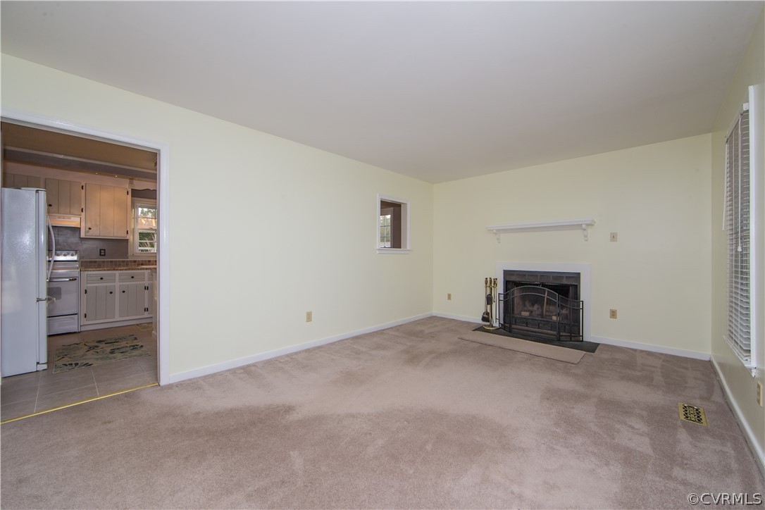 7760 Drexelbrook Road Chesterfield, VA 23832 - Photo 6 of 24 an empty room with fireplace