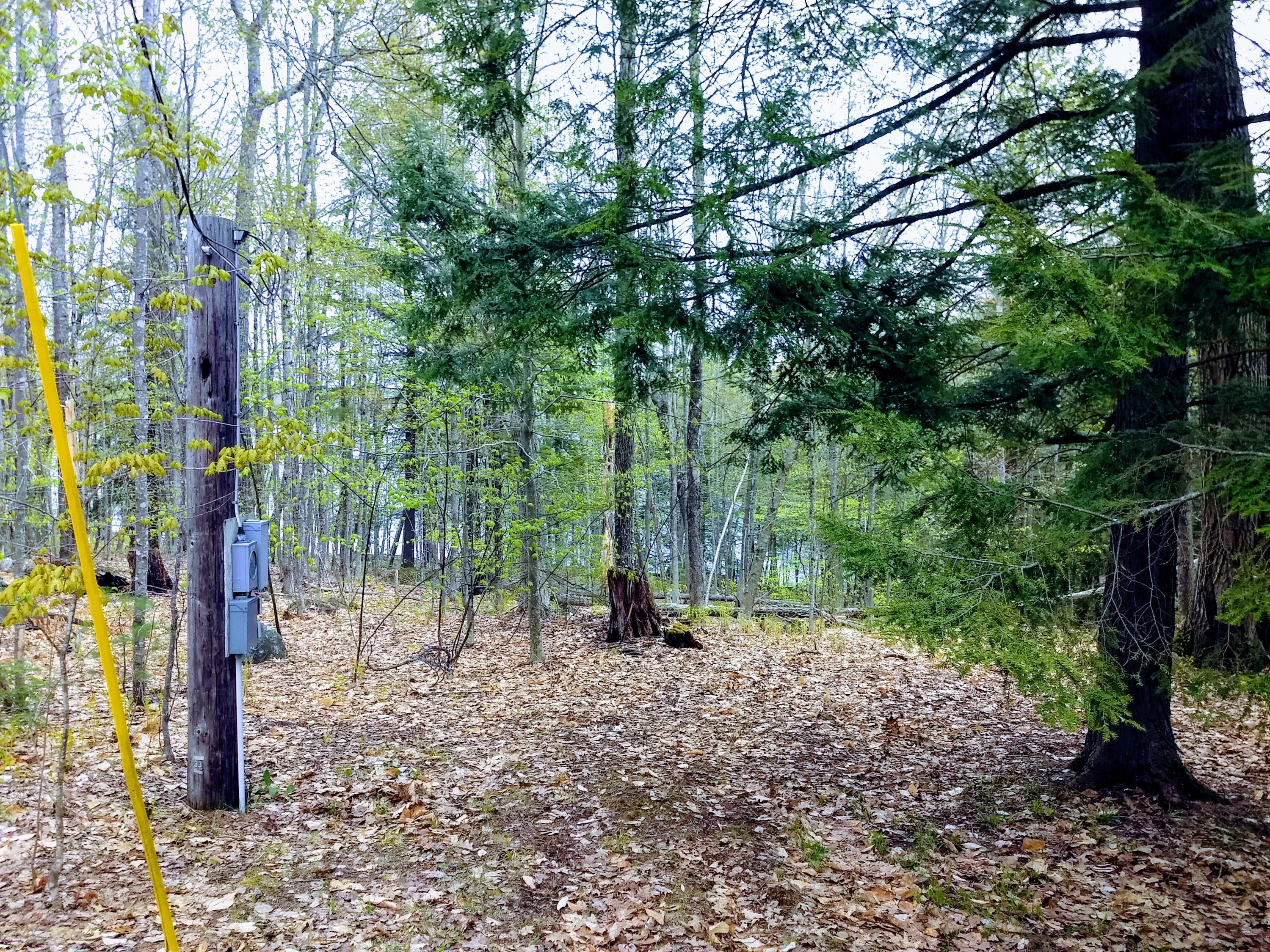 2803 Main Street Fayette, ME 04349 - Photo 7 of 10 Upper lot by temporary electric post
