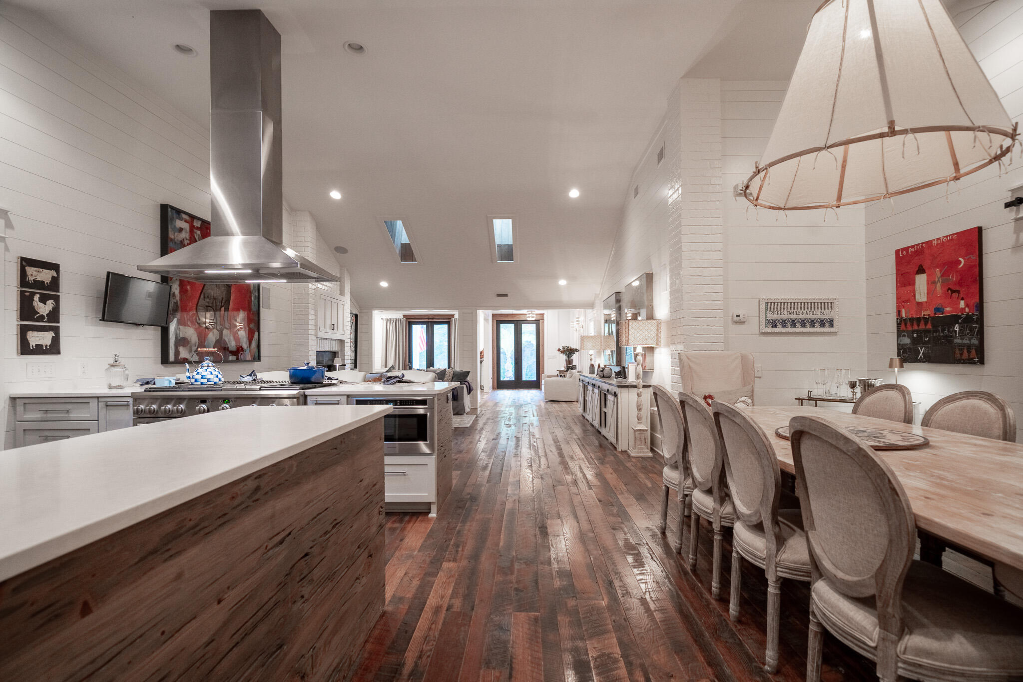102 Camp Creek Road South Inlet Beach, FL 32461 - Photo 18 of 73 a large kitchen with a table and chairs