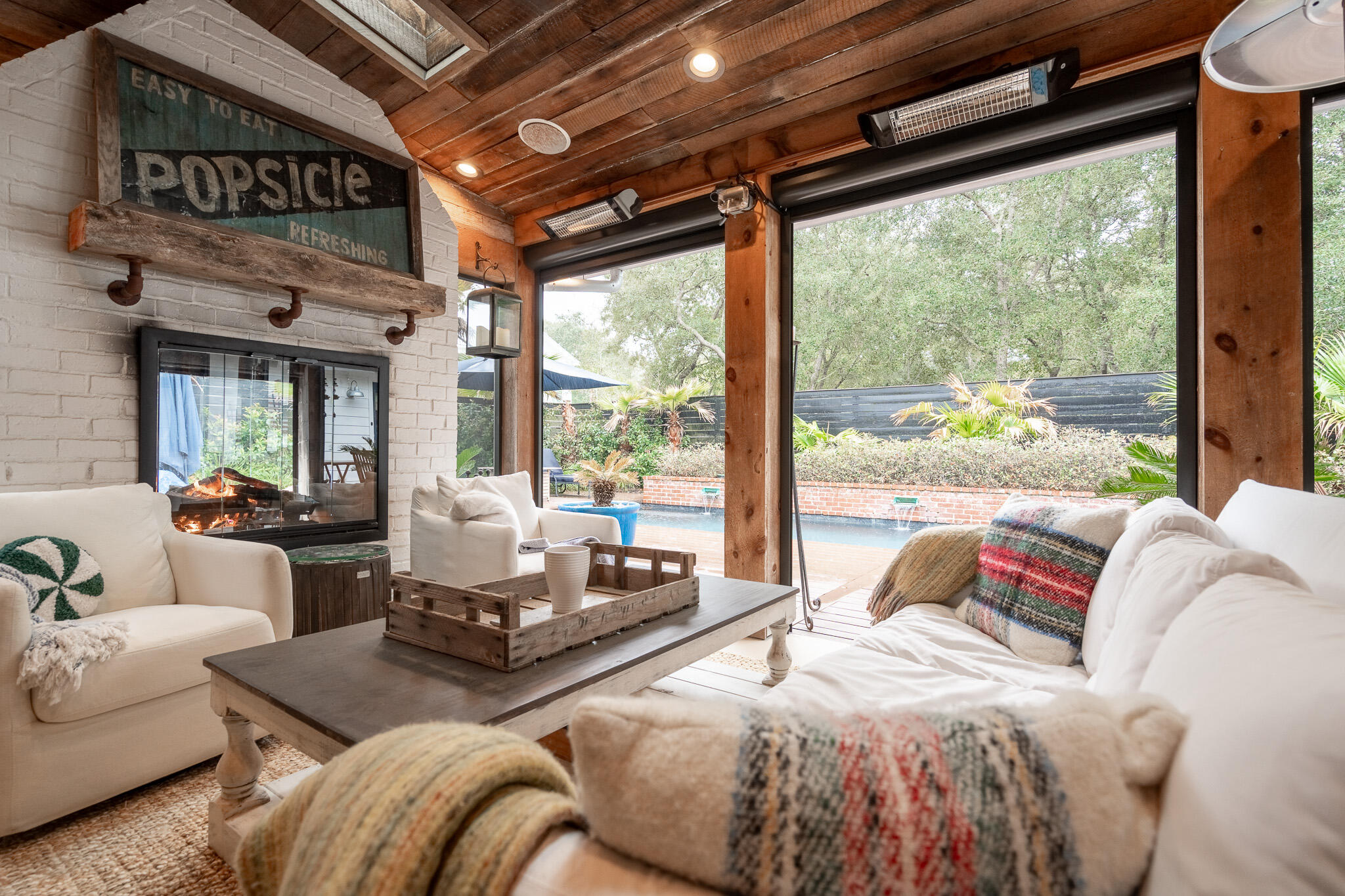 102 Camp Creek Road South Inlet Beach, FL 32461 - Photo 45 of 73 Exterior - Screened Porch