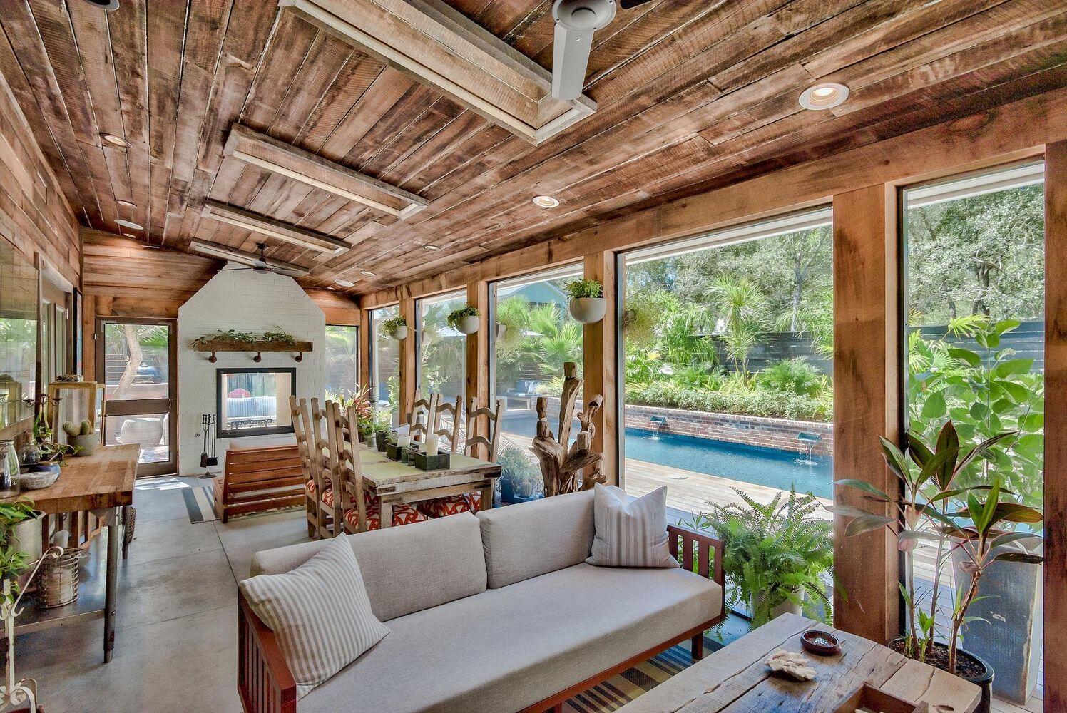 102 South Camp Creek Rd Inlet Beach Inlet Beach, FL 32461 - Photo 5 of 5 Screened Porch