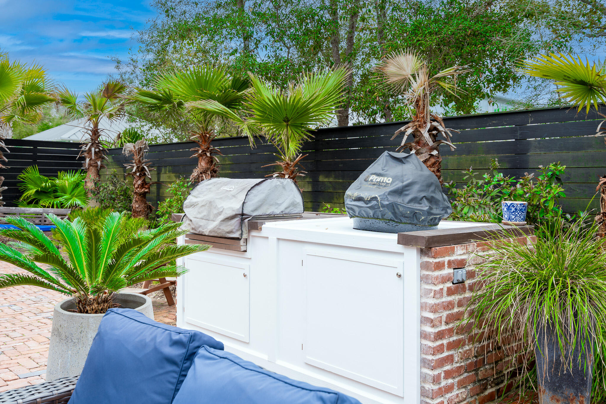 102 Camp Creek Road South Inlet Beach, FL 32461 - Photo 57 of 73 Exterior - Outdoor Kitchen