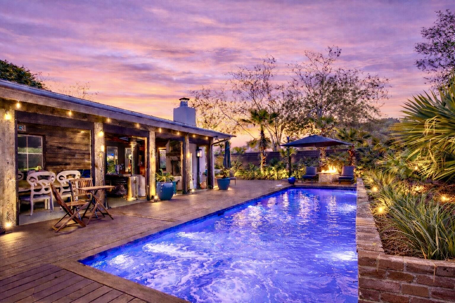 102 Camp Creek Road South Inlet Beach, FL 32461 - Photo 59 of 73 a view of a swimming pool with sitting area