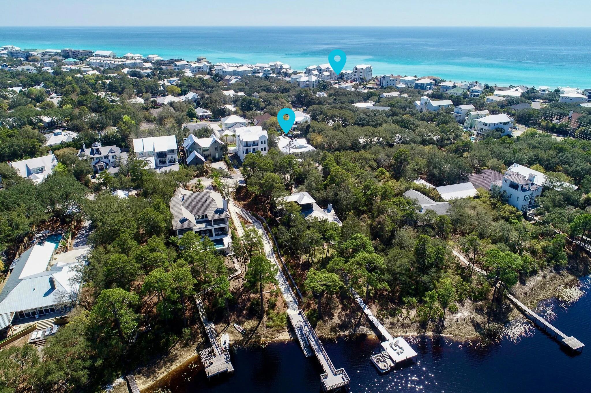 102 Camp Creek Road South Inlet Beach, FL 32461 - Photo 63 of 73 Aerial - Beach Access
