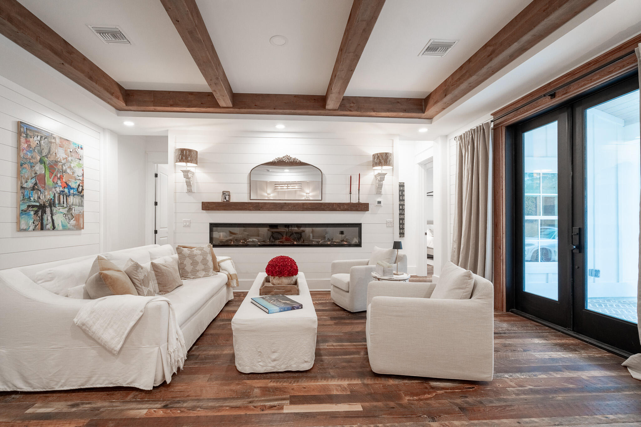 102 Camp Creek Road South Inlet Beach, FL 32461 - Photo 8 of 73 a living room with furniture and wooden floor
