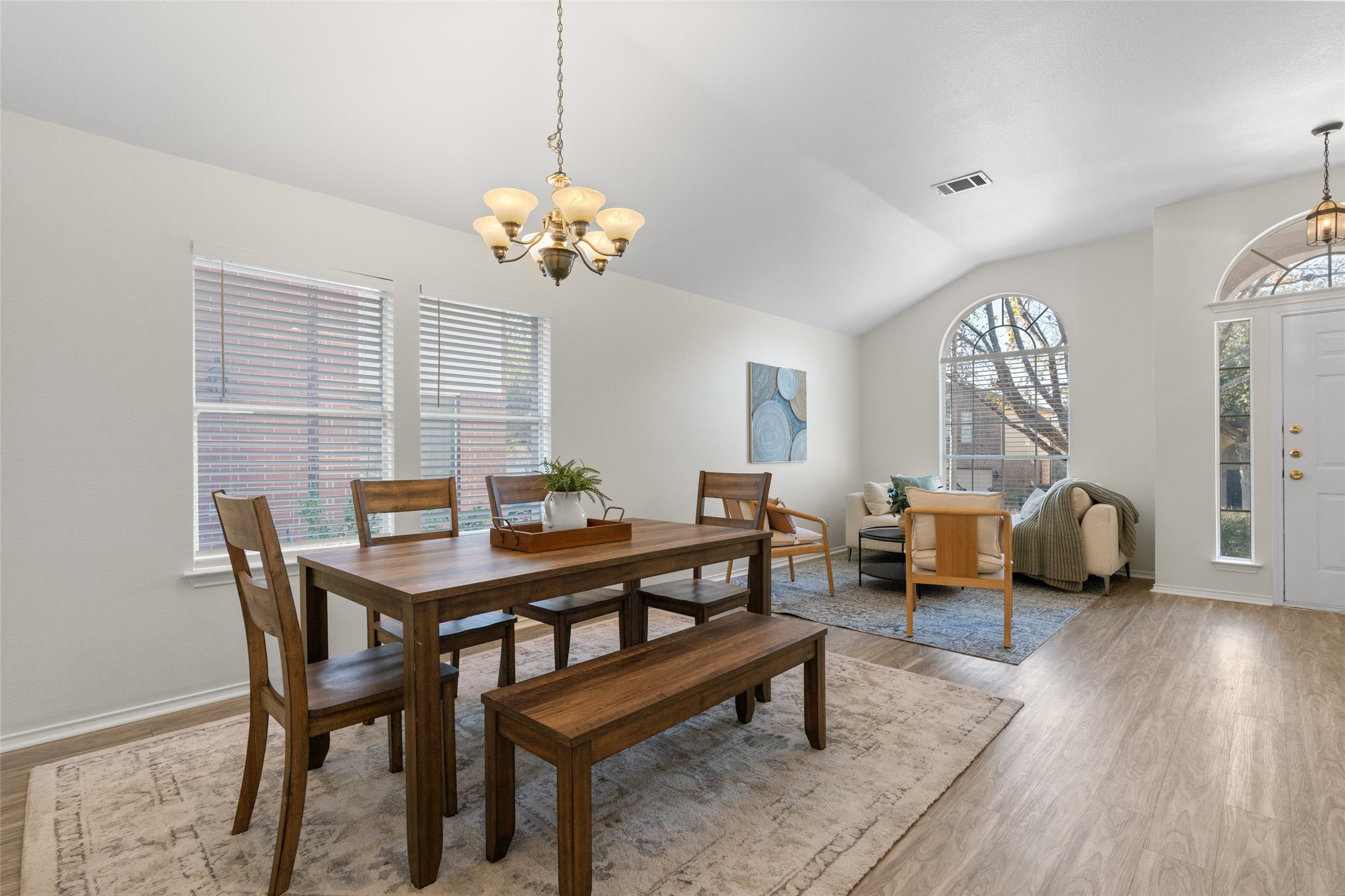 8430 Alvin High Lane Austin, TX 78729 - Photo 5 of 31 a view of a livingroom and dining room